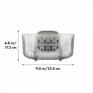 OXO ที่วางฟองน้ำแขวนฝาผนัง ขนาดใหญ่ I OXO GG StrongHold Suction Sink Caddy ของแท้ 100%