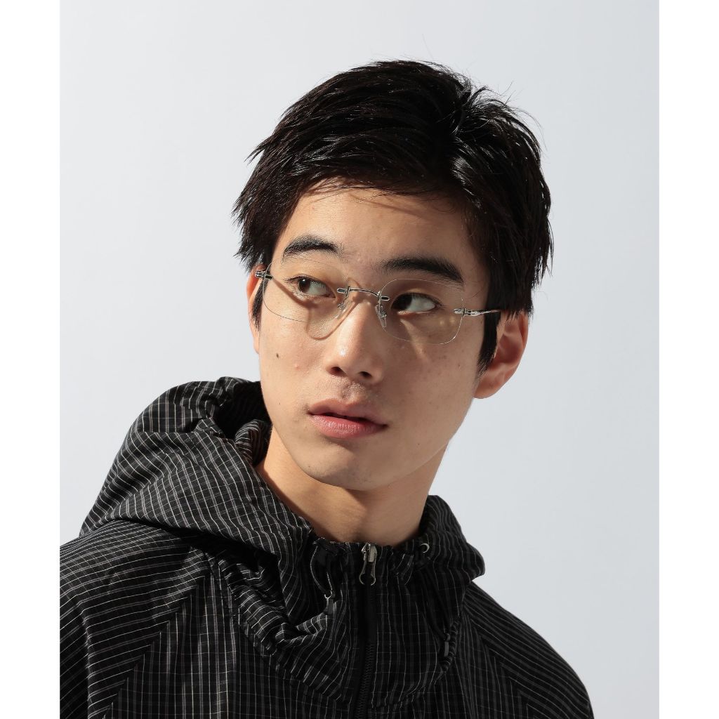 niko and ... แว่นตา ทรงสี่เหลี่ยม ไร้กรอบ Rimless glasses
