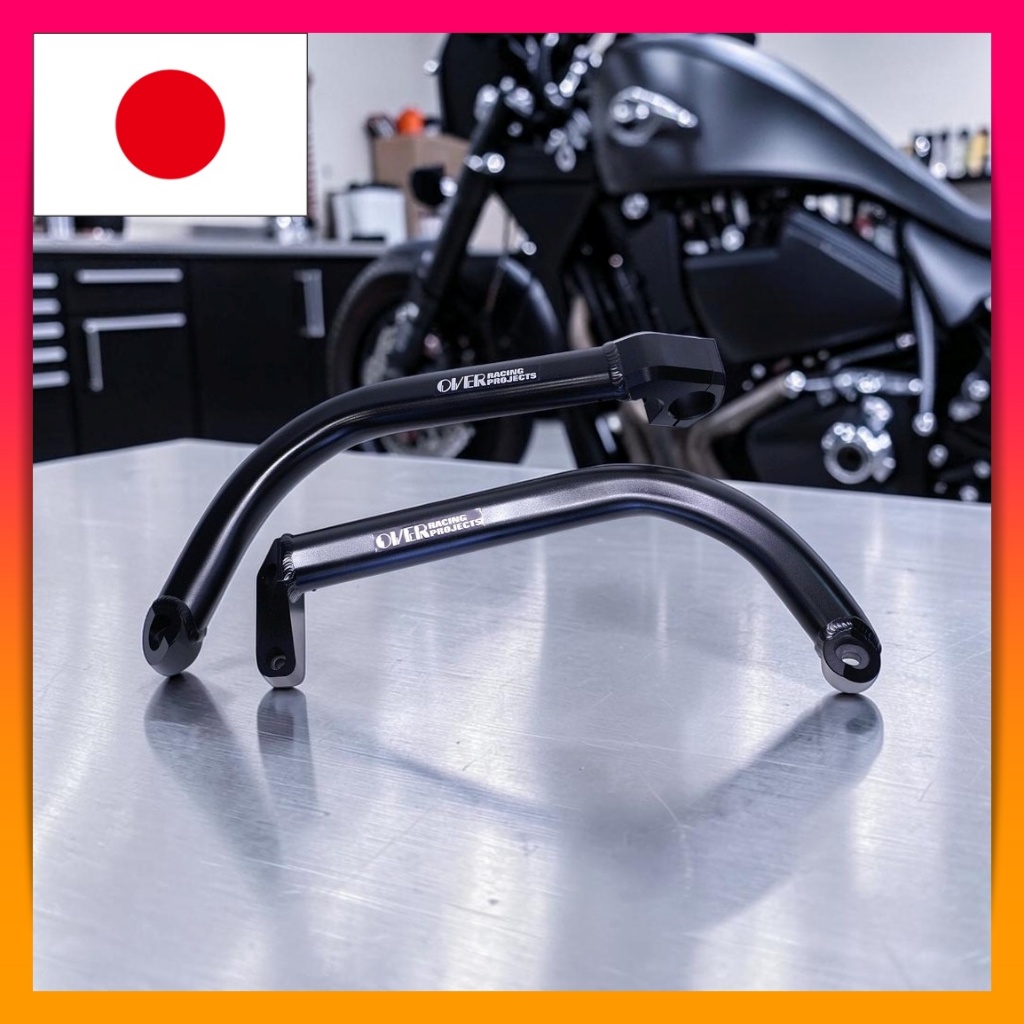 OVERRACING Subframe Kit Guncoat Black for ZRX1200 DAEG 56-811-01B Lightweight Reinforced Frame