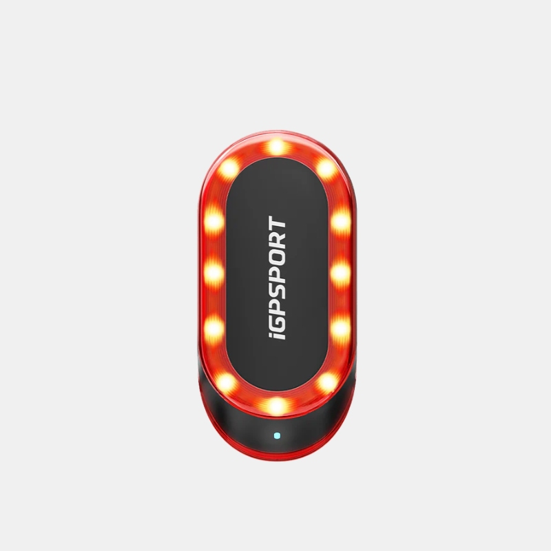ไฟท้าย IGPSPORT SR mini Smart Radar Taillight ไฟท้ายจักรยานอัจฉริยะ มีเรดาร์ตรวจจับรถด้านหลัง