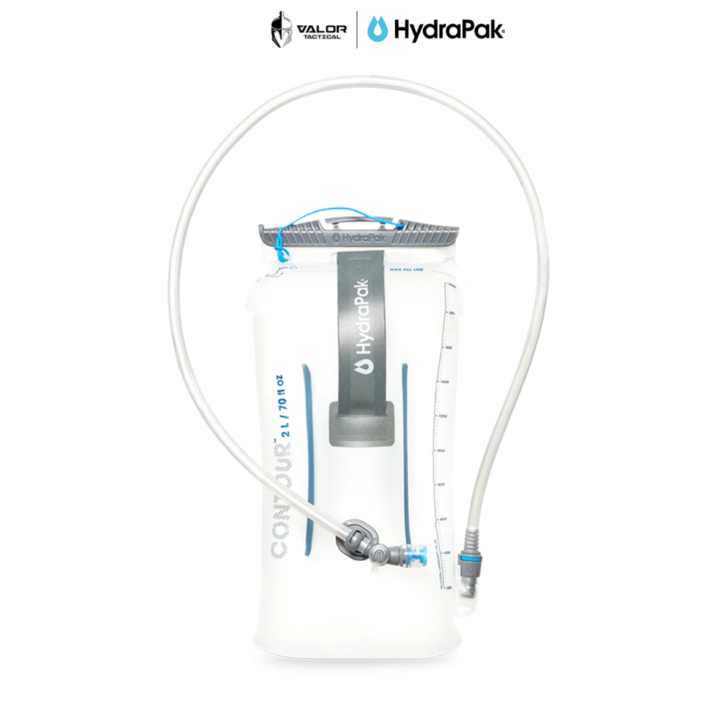 Hydrapak - Contour 2L & 3L hydration bag Clear ถุงน้ำ กระเป๋าน้ำ สำหรับปั่นจักรยาน ปีนเขา กลางแจ้ง น้ำหนักเบา
