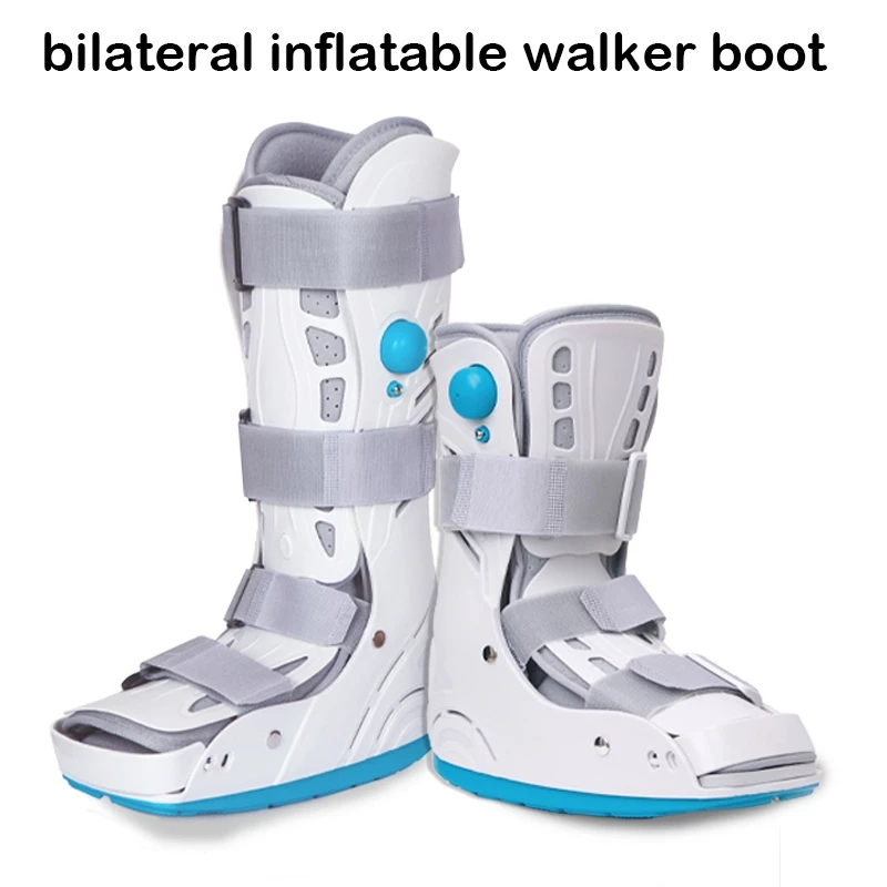 walker boot เอ็นร้อยหวายรองเท้าข้อเท้าข้อต่อตรึงรั้งเท้าแตกหักแตกเดินบนพื้นสิ่งประดิษฐ์ป้องกันฟื้นฟูรองเท้าปูนปลาสเตอร์