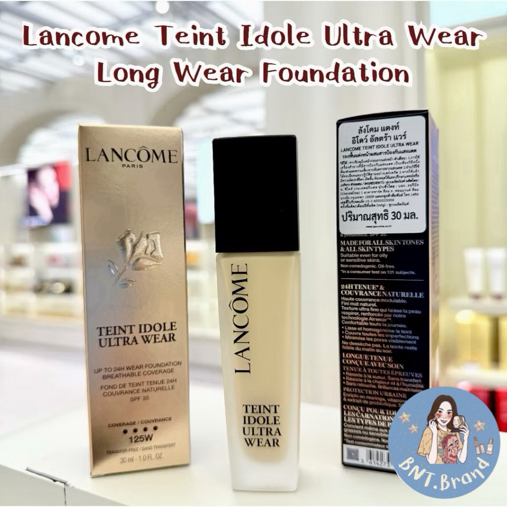💥พร้อมส่ง💥(แท้ 100% ป้ายคิง/ป้ายห้าง) รุ่นใหม่‼️ LANCOME TEINT IDOLE ULTRA WEAR FOUN DATION SPF 48/ PA++bc