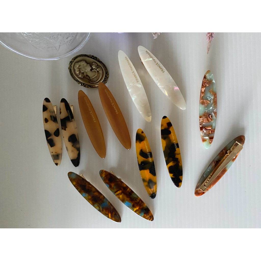 กิ๊บหนีบผมแฟชั่น size 6.5 cm 2 ชิ้น))สวย หรู ดูดี