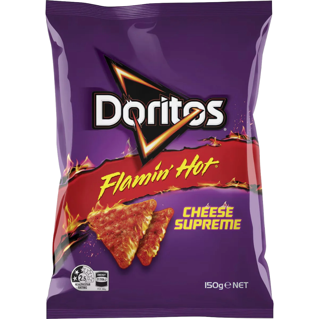 Doritos Flamin Hot Cheese Supreme 150g