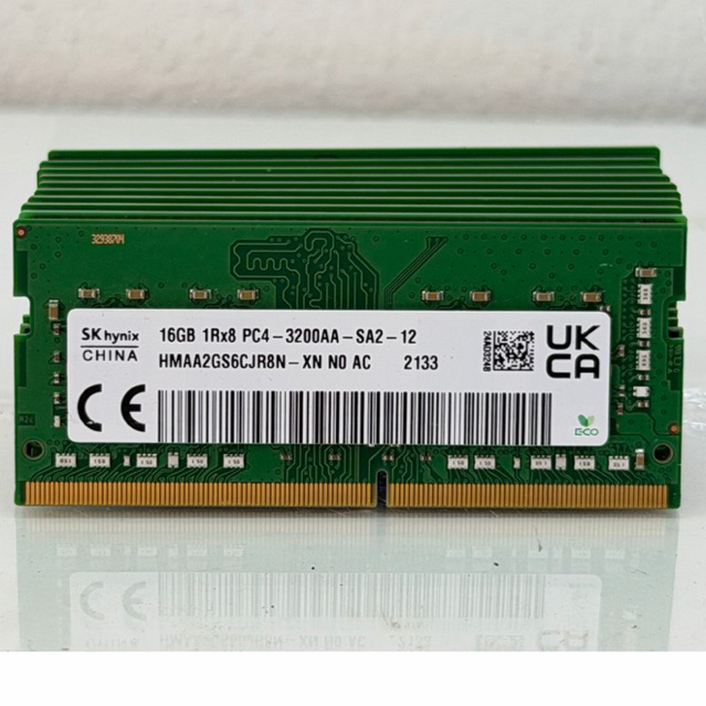 SK hynix DDR4 16 gb 16GB 3200MHz RAM 1Rx8  PC4 - 3200AA 1.2V หน่วยความจําแล็ปท็อป
