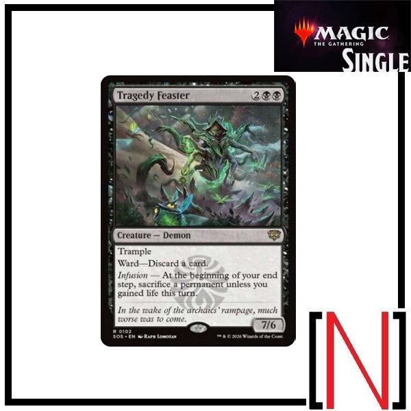 [MTG][Single][SOS] Tragedy Feaster ระดับ Rare [ภาษาอังกฤษ]