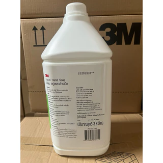 3Mสบู่เหลวล้างมือ 3M Hand soap3800ml (แกลลอนละ210) สีเขียว