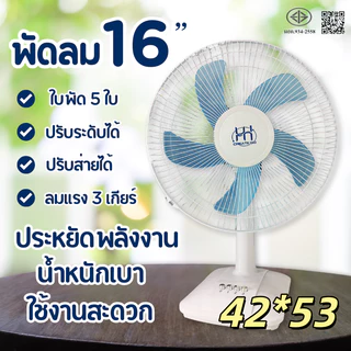 พัดลม ตั้งพื้น 16 นิ้ว อุตสาหกรรม คุณภาพดี ปรับ 3 ระดับ เย็นแรง ใช้ได้ทั้งบ้านและออฟฟิศ