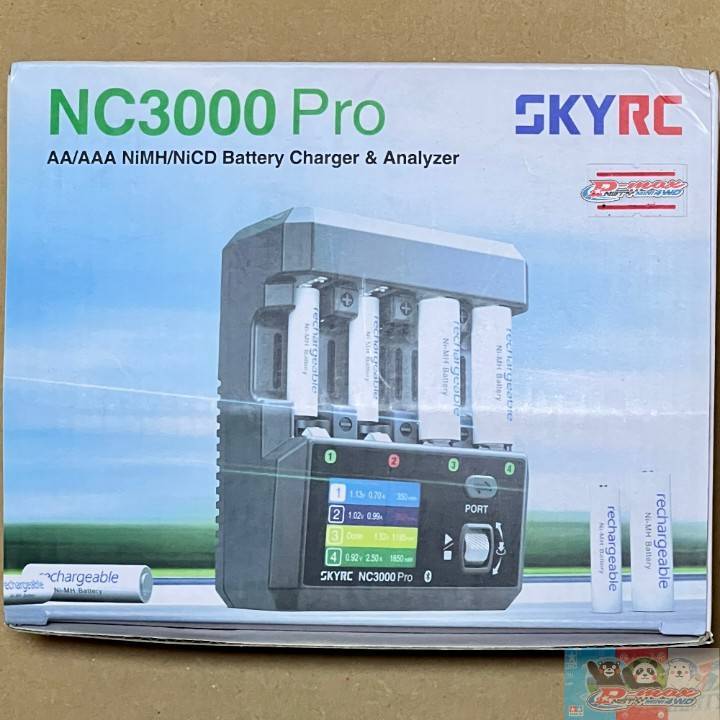 SKYRC NC3000 Pro AA/AAA  NiMH/NiCD Battery Charger & Analyzer