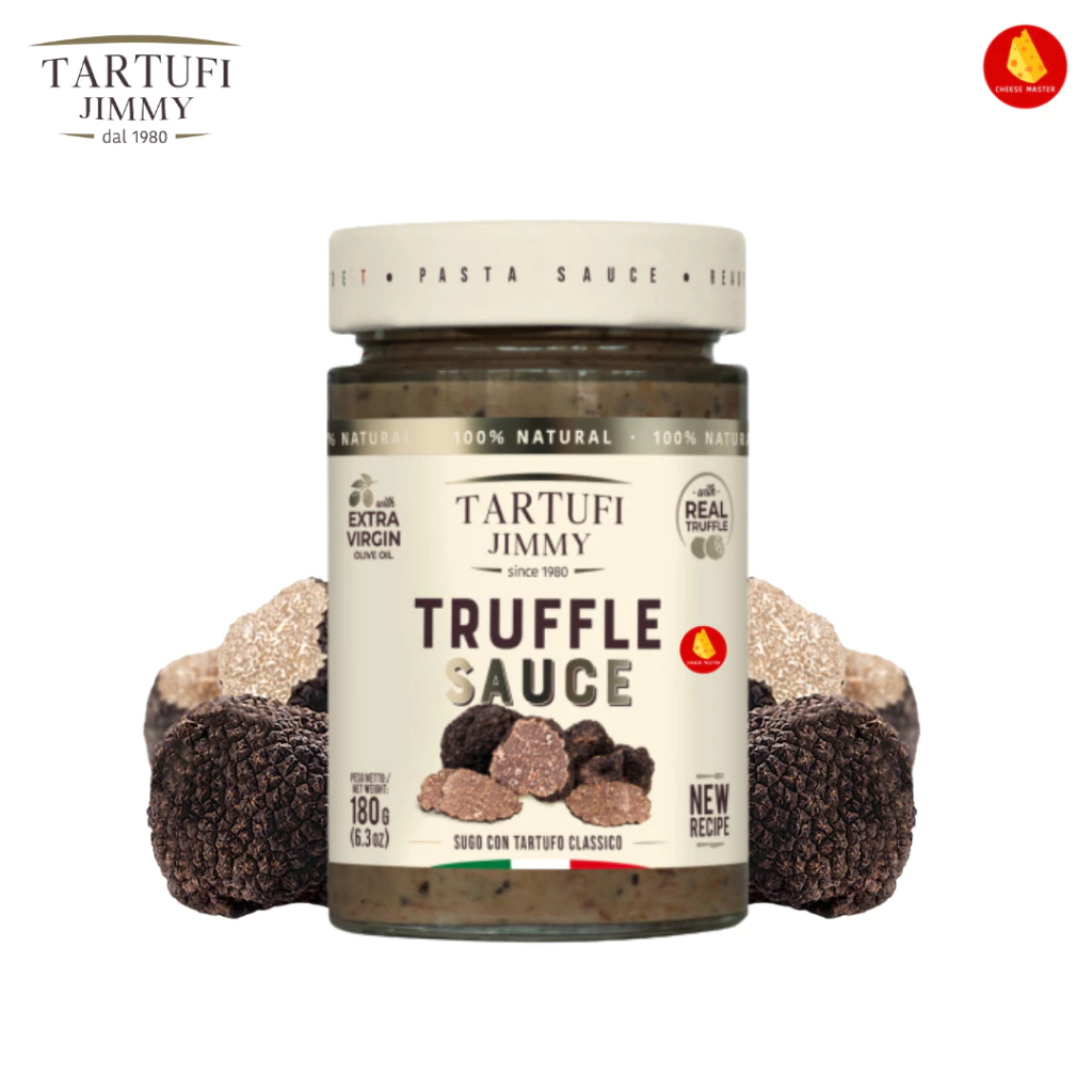 ทรัฟเฟิล ทรัฟเฟิลซอส ซอสพาสต้า ทรัฟเฟิล Jimmy Tartufi ซอสทรัฟเฟิล Pasta Sauce Jimmy Truffle Paste