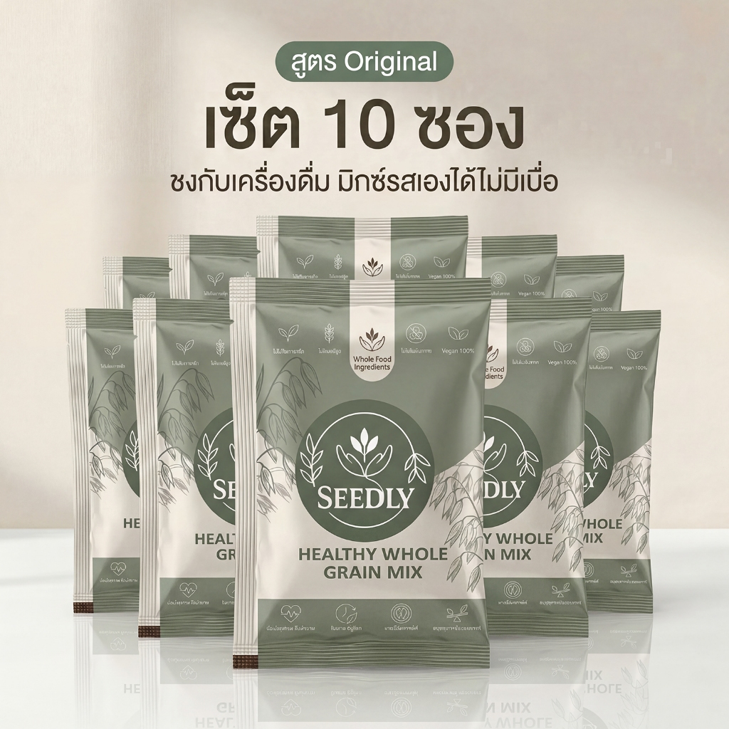 SEEDLY มิกซ์ธัญพืช SET 10ชุด