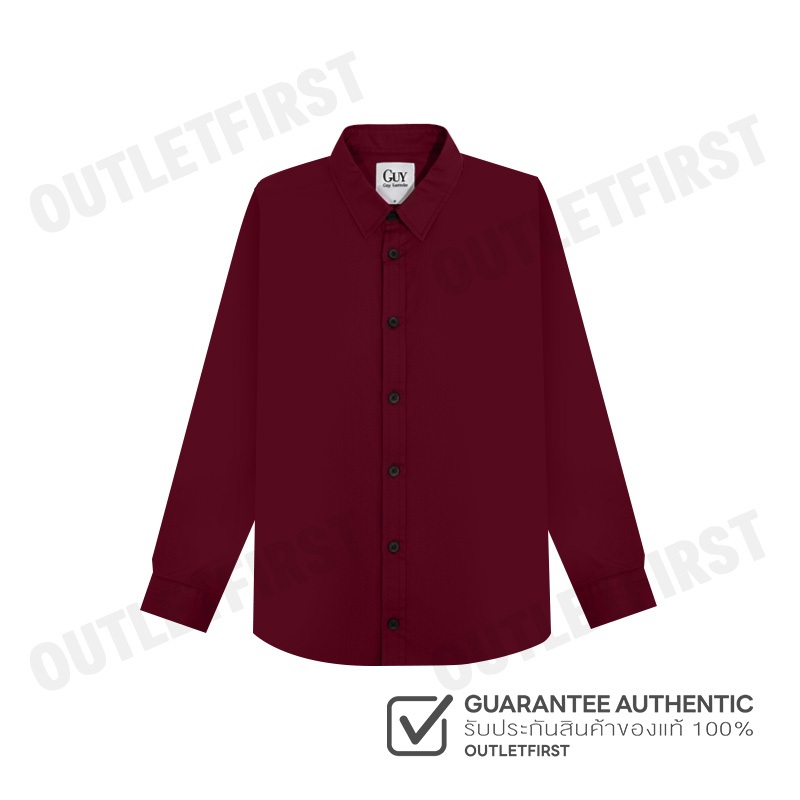 GUY LAROCHE รุ่น MAN'S LONG SLEEVES SHIRT CODE: DAC6251P3MR เสื้อเชิ้ต เสื้อแขนยาว เสื้อผู้ชาย
