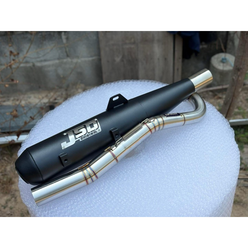 ท่อJSD 110i 2012-2020 สีดำเพาเดอร์โค้ท 2v 4v