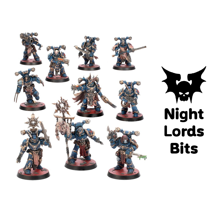 [พร้อมส่ง แยกชิ้น] NIght Lords/Nemesis Claw Upgrades Bits Warhammer 40K