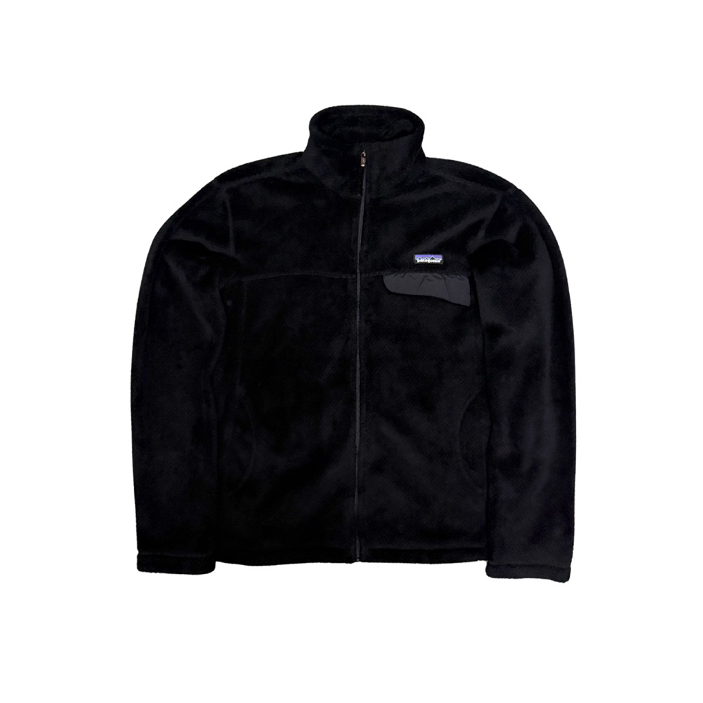 Patagonia 🇺🇸 Fleece Full-Zip Re-Tool Jacket black [พร้อมส่ง📦]
