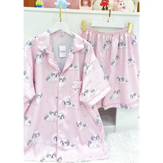 ชุดนอนป้าย MTW Big Size52" ผ้าไหมอิตาลีเกรดพรีเมี่ยม