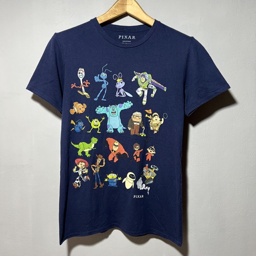เสื้อยืดมือสองของแท้ PIXAR Disney( M )