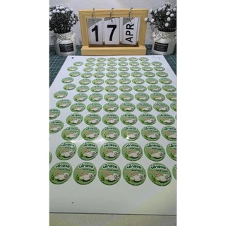 สติกเกอร์ /ฉลากสินค้า​ ขนาด A3 ออกแบบฟรี ไม่มีขั้นต่ำ