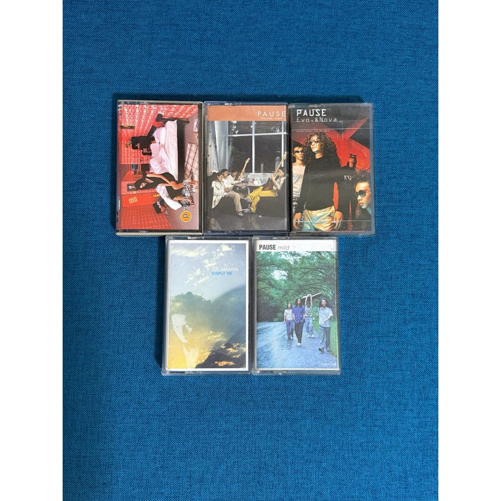 เทปเพลงวงพอส(pause) หายาก สะสม ฟังปกติ