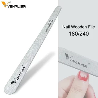🔥พร้อมส่ง🔥VNL02 ตะไบบางเล็บ VENALISA 180/240 ตะไบเล็บมืออาชีพ Nail File สำหรับเล็บเจล/อะคริลิค