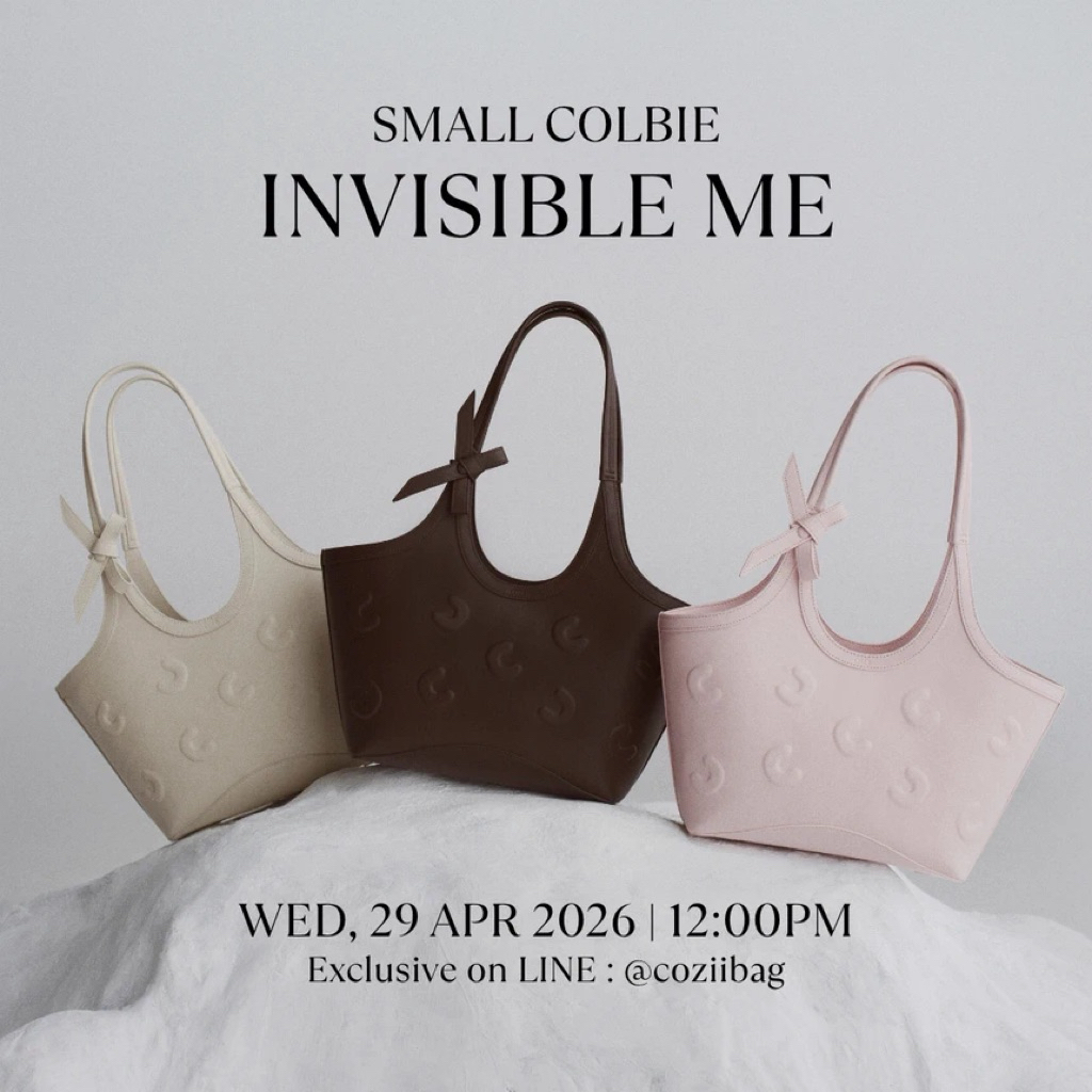 พร้อมส่ง🔥แท้มีหลักฐานซื้อจากแบรนด์‼️ กระเป๋า Cozii Bag small colbie แถมหมวก 🧢 ✨ทุกออเดอร์  (New in pack 🌟)