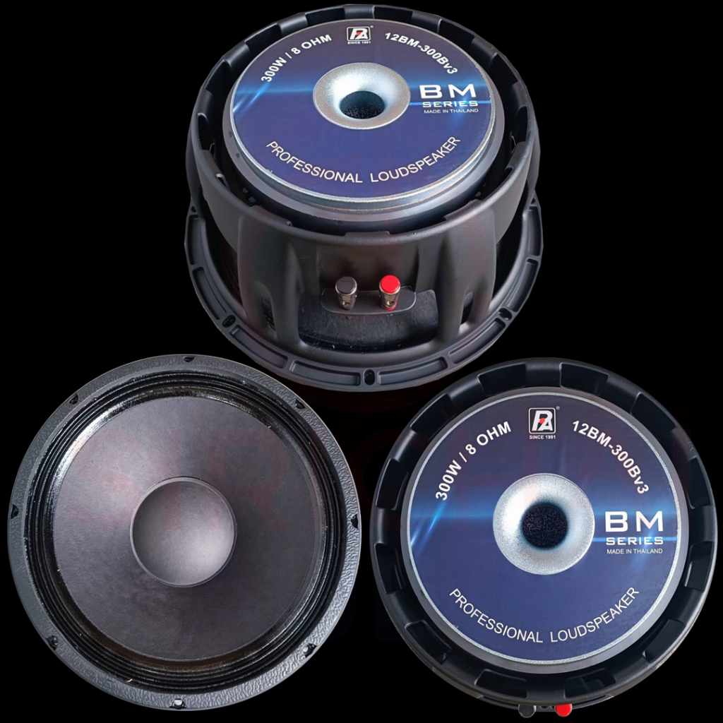 ดอกลำโพง12นิ้ว P.audio รุ่น 12BM300B v3