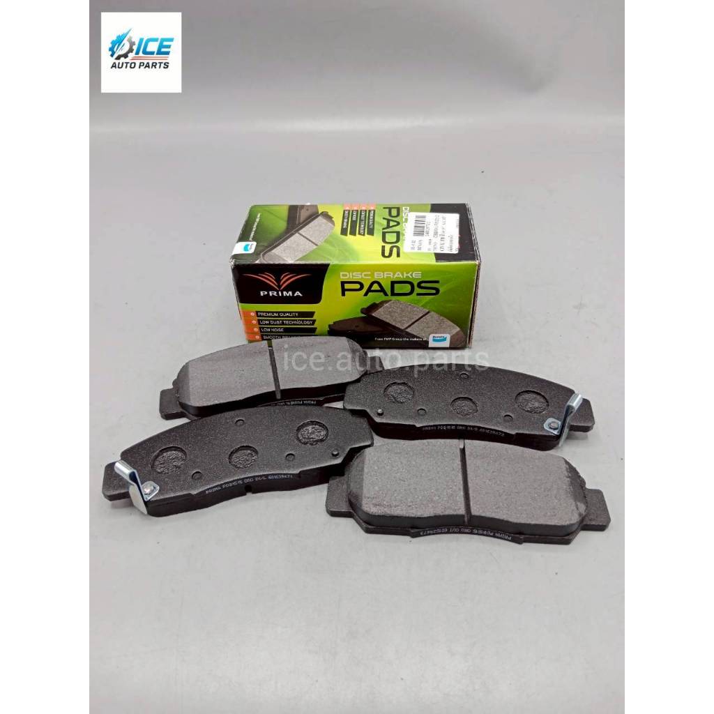 ผ้าดิสเบรคหน้า HONDA CIVIC 2.0 FD ปี06-12,FB ปี 12-15,ACCORD G7 ปี 03-07,BR-V 16-ON ไมเนอร์เชนจ์ ปี0