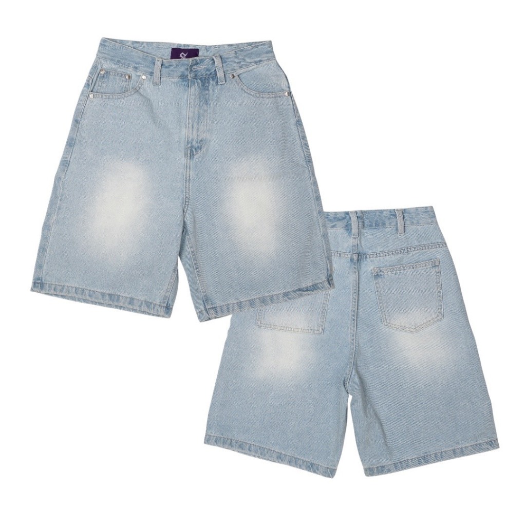 FRANK. SIREN Wash Denim Shorts (กางเกงยีนส์ขาสั้น)