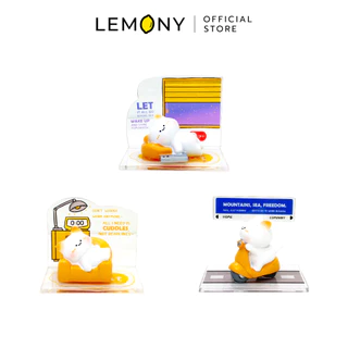 LEMONY กล่องจุ่ม Little Cat's working diary
