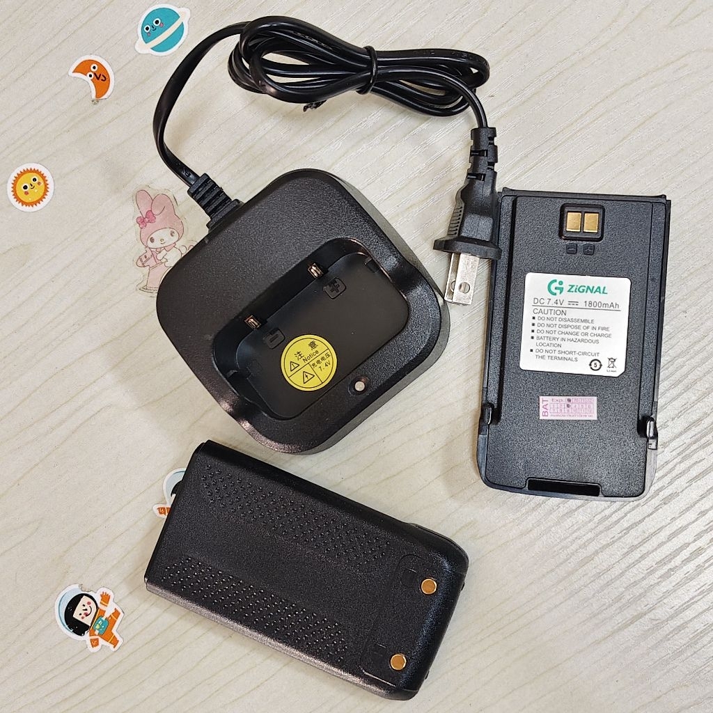 #แท่นชาร์จ,แบตเตอรี่วิทยุสื่อสารZIGNAL NW-751,G-751