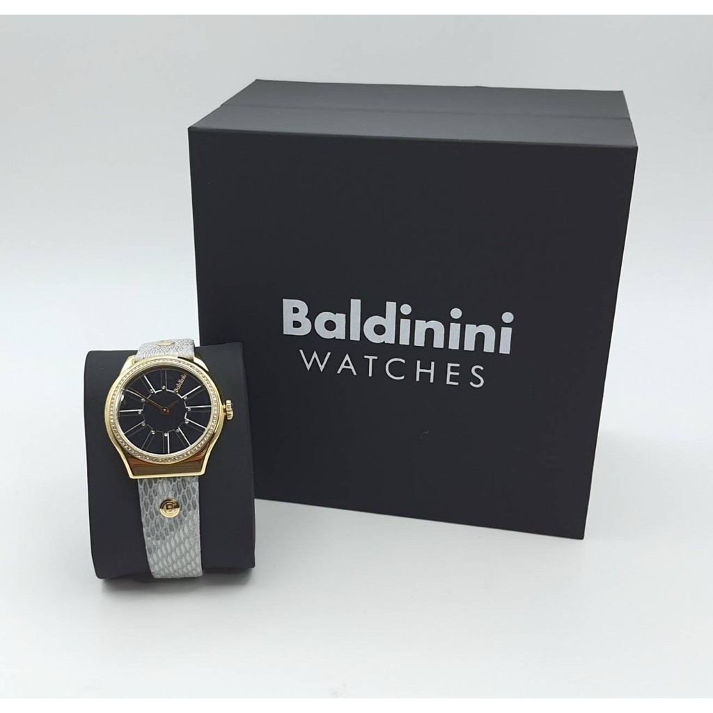 นาฬิกา BALDININI WOMEN'S 01.L.05.ADRIA QUARTZ พร้อมกล่อง (ใหม่)