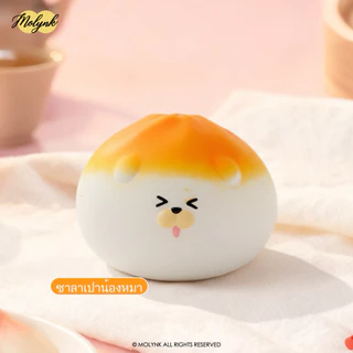 พร้อมส่ง สกุชชี่แบรนด์Molnykแท้ คอลเลคชั่นน้องหมาซาลาเปา นุ่มพิเศษ