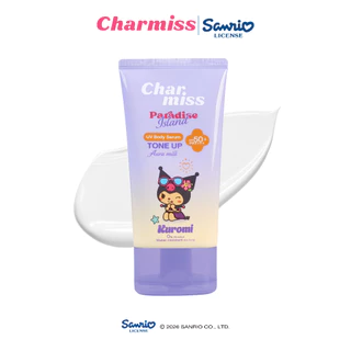 [เซต 4 ชิ้นคุ้ม] เซต Sanrio Kuromi 4 ชิ้น รับฟรีกระเป๋าผ้า (Tone up , Cushion , Blush , Gloss)