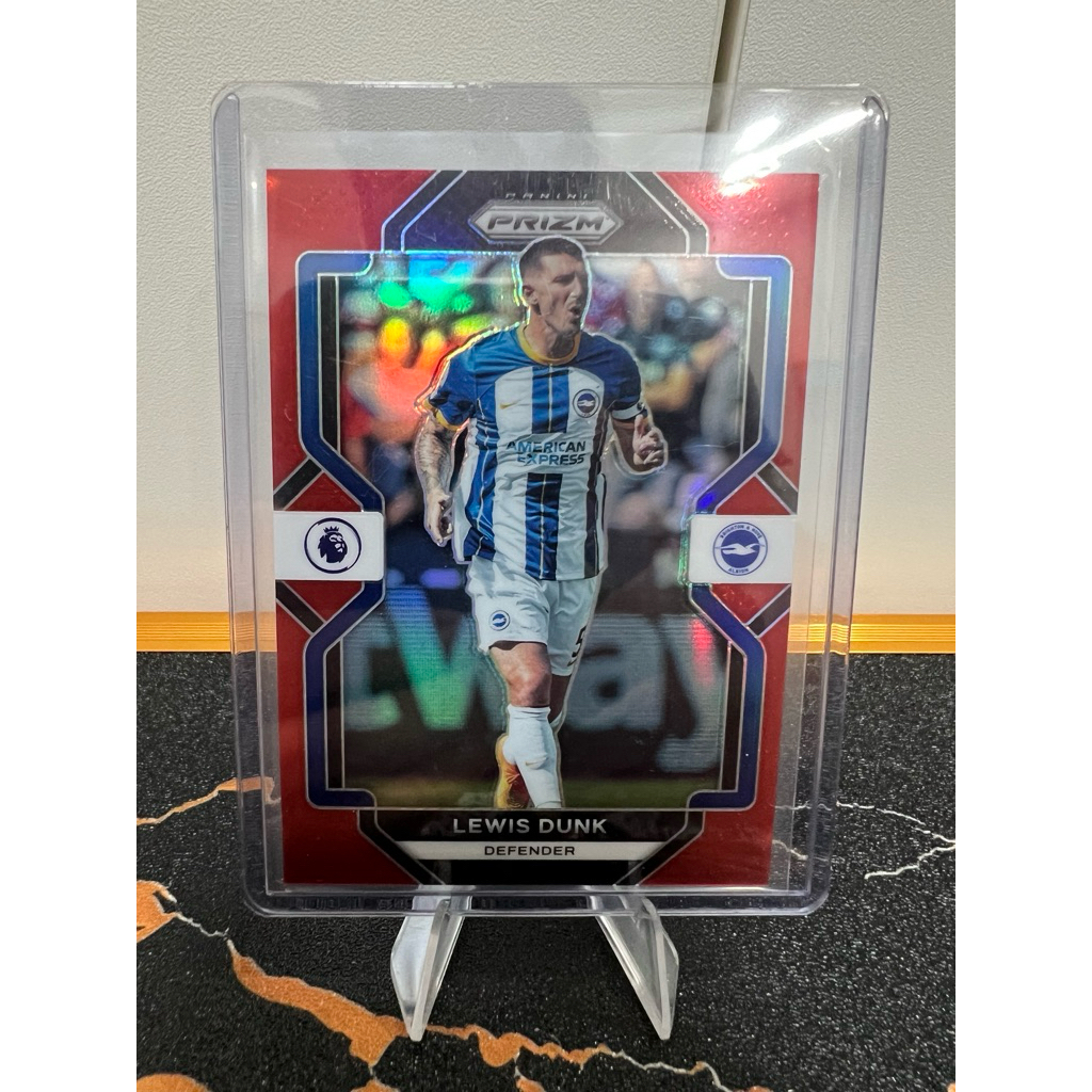 🛡️ Panini Prizm Premier League: Lewis Dunk - Red Prizm / Prizm Parallel 🛡️