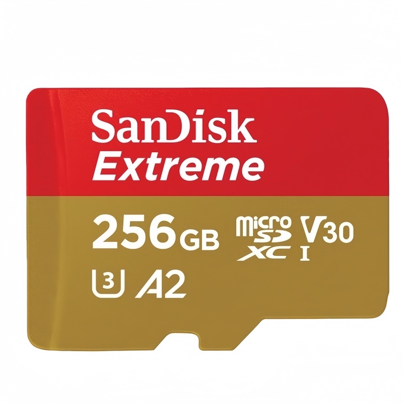 【Ready To Ship】SanDisk Extreme microSDXC 128GB/256GB V30 U3 C10 A2 190MB/s R 130MB/s Red-Gold by Banana IT