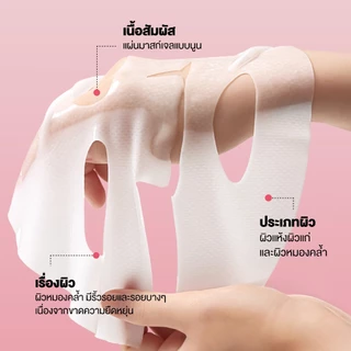 (1 แผ่น) Torriden Cellmazing Firming Gel Mask Sheet (Only face) - ทอร์ริเดน มาสก์เจล คอลลาเจน ใบหน้า
