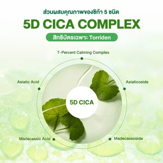 (10 แผ่น) Torriden Balanceful Cica Control Mask Sheet (24ml) - ทอร์ริเดน มาสก์สูตรอ่อนโยนสำหรับผิวแพ้ง่าย