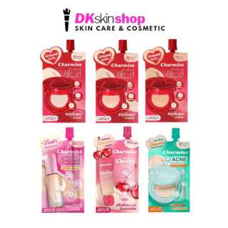ชาร์มิส คุชชั่น/ไฮยาเชอร์รี่ไพรเมอร์ [1 ซอง] Charmiss Cushion SPF50 PA++++/Primer (มี 3 เฉดสี)