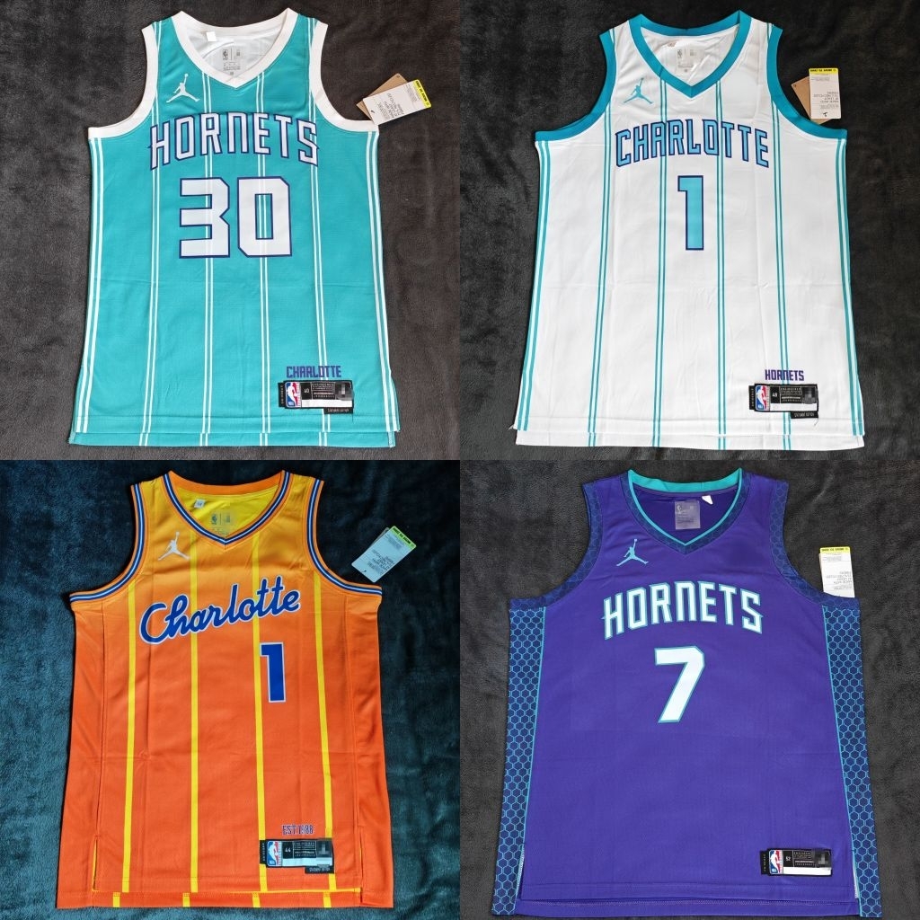 🇨🇷เสื้อบาส NBA Hornets งานอัดร้อน Lamelo Ball