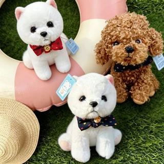 ตุ๊กตา ตุ๊กตาสุนัข ตุ๊กตาหมา ins 23cm ตุ๊กตาสุนัขพุดเดิ้ลน่ารัก ขนนุ่มๆ น่ารักมาก เด็กๆชอบ