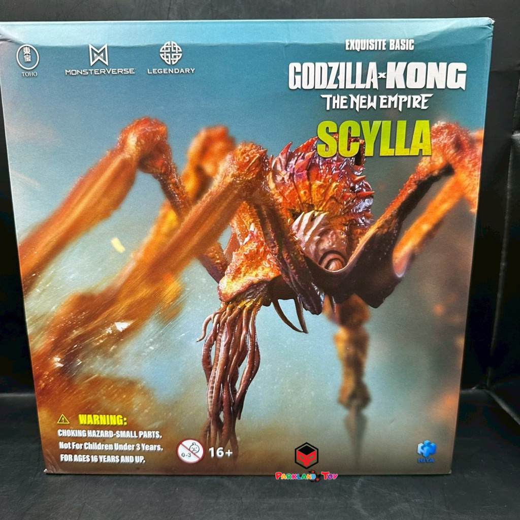 🔥งานแท้พร้อมส่งจากไทย🔥Model Scylla Godzilla X Kong Hiya toy  สูง 16-17เซ็น
