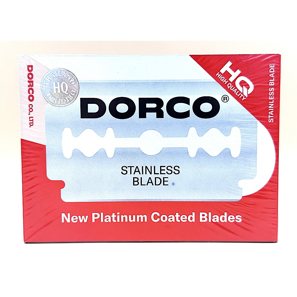 ใบมีดโกน Dorco (100 ใบ), 3กล่องขึ้นไป ฿172