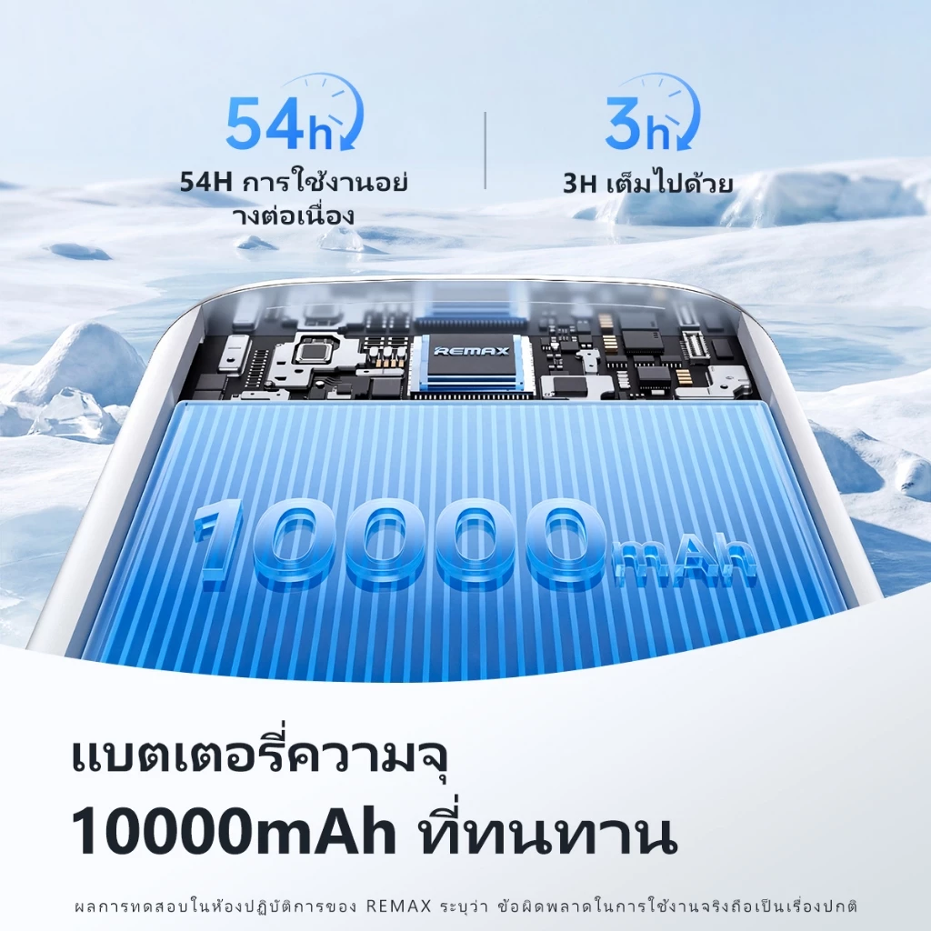 REMAX พัดลมพกพาไอเย็น พาวเวอร์แบงค์ 10000mAh thumbnail 5