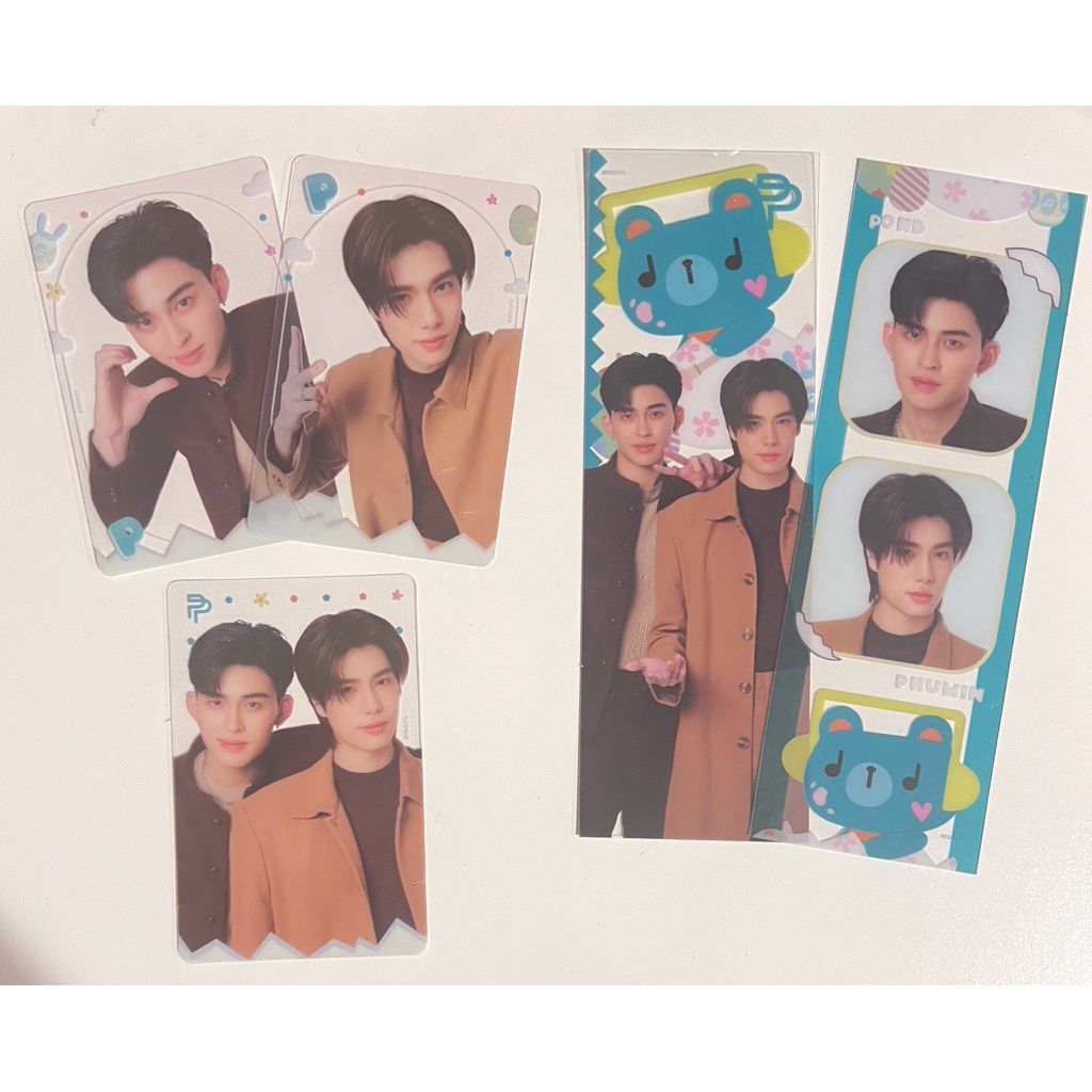 ❤️พร้อมส่ง❤️PondPhuwin Card Transparent PhotoSet