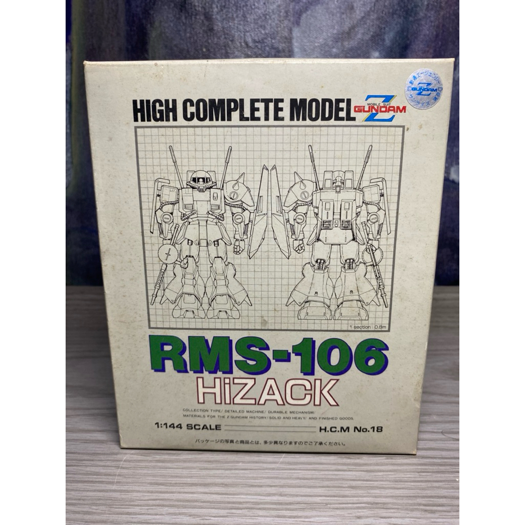 โมเดล กันดั้ม BANDAI Mobile Suit Zeta Gundam 1/144 RMS-106 Mobile Suit Hi-Zack jp 🇯🇵