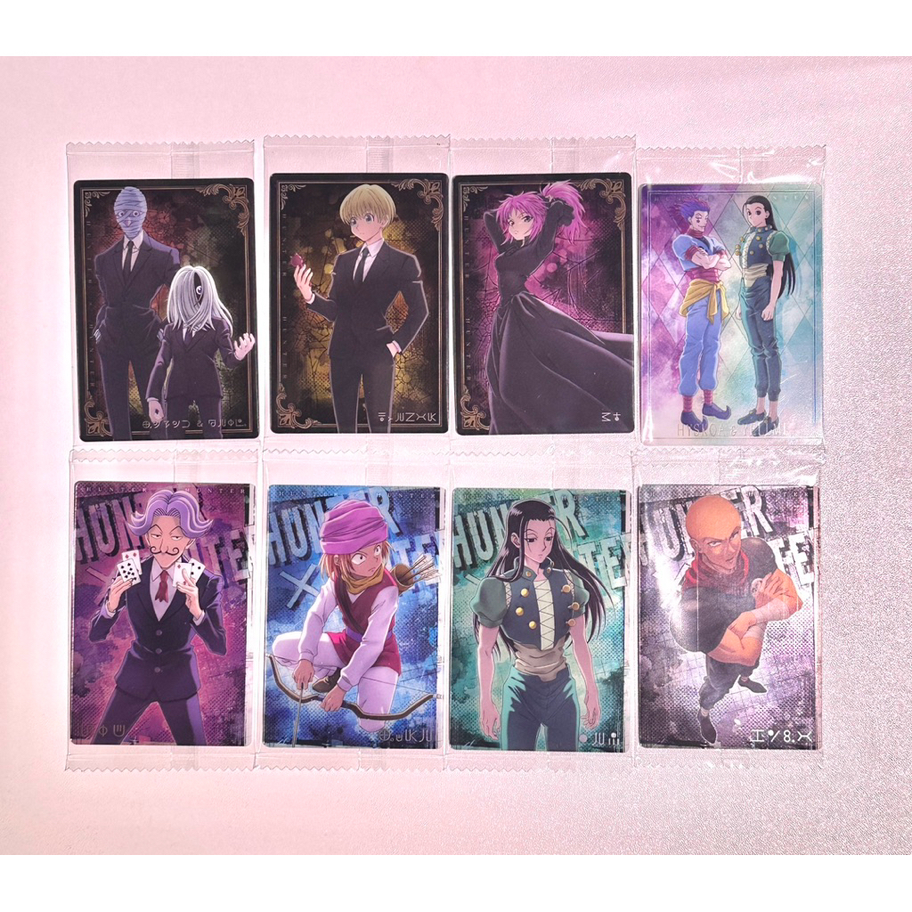 (พร้อมส่ง💖) การ์ดเวเฟอร์ฮันเตอร์xฮันเตอร์ HunterxHunter