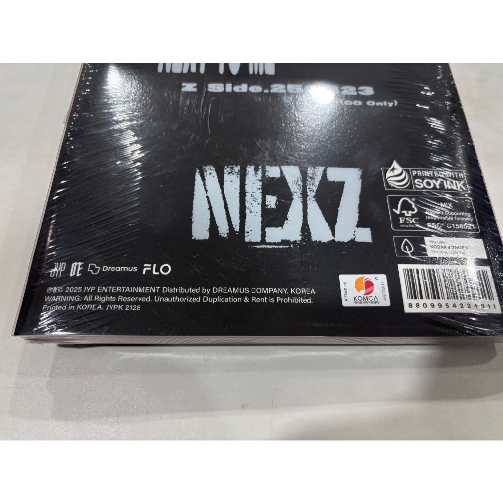 1 CDอัลบั้มเต็ม MUSIC  ซีดีเพลงเกาหลี    NEXZ – Beat-Boxer BEAT VER/BOXER VER  สินค้าพร้อมส่ง  (F11F1) ราคา ถูกที่สุด ดีลบีเคเค แกลเลอรีภาพที่ 4