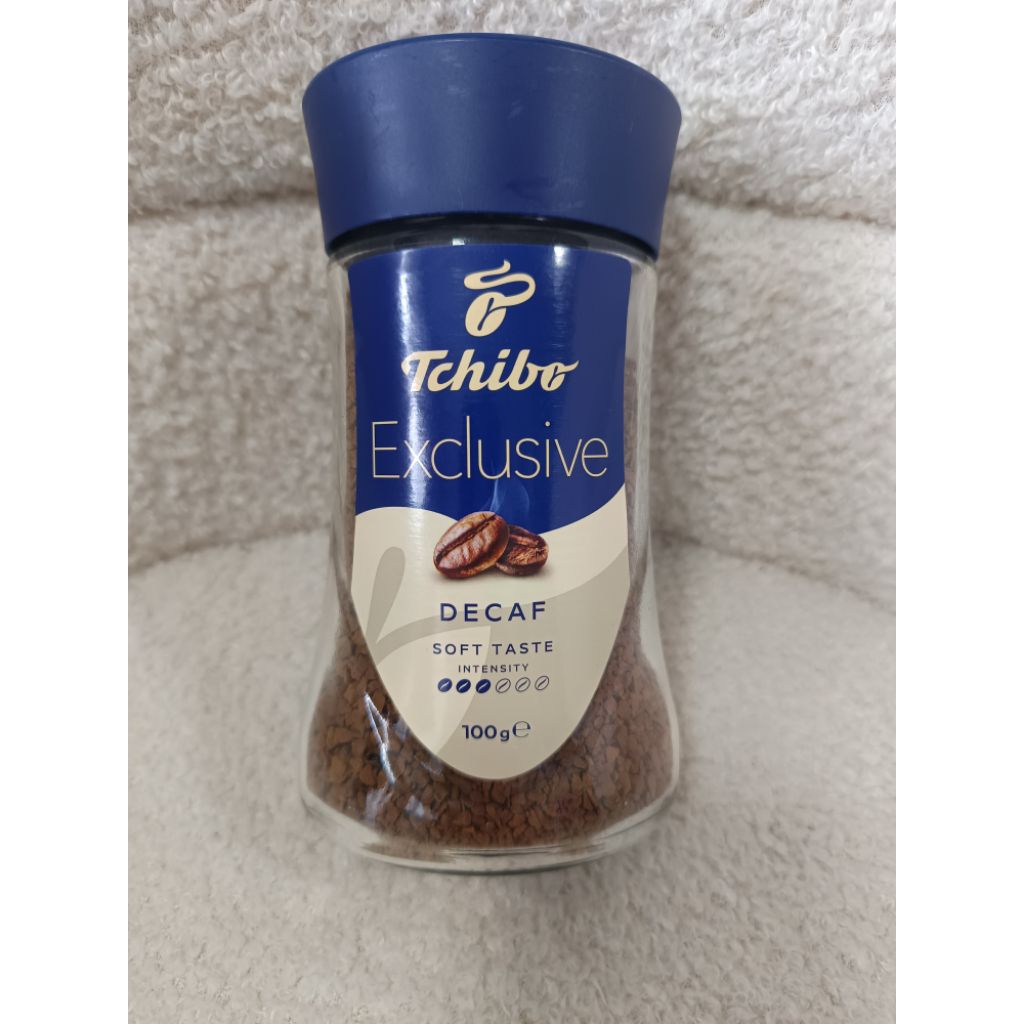 Tchibo exclusive decaf 100g.exp 04/2027