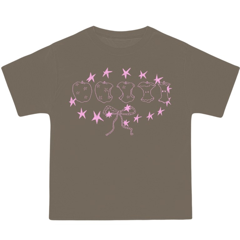 (Pre-order4-7days)Redolence.studio Apple on my star Oversize Tee เสื้อยืดทรงoversize